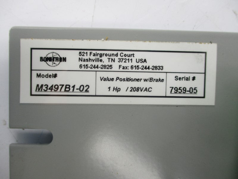 BONITRON M3497B1-02 208VAC NSNP