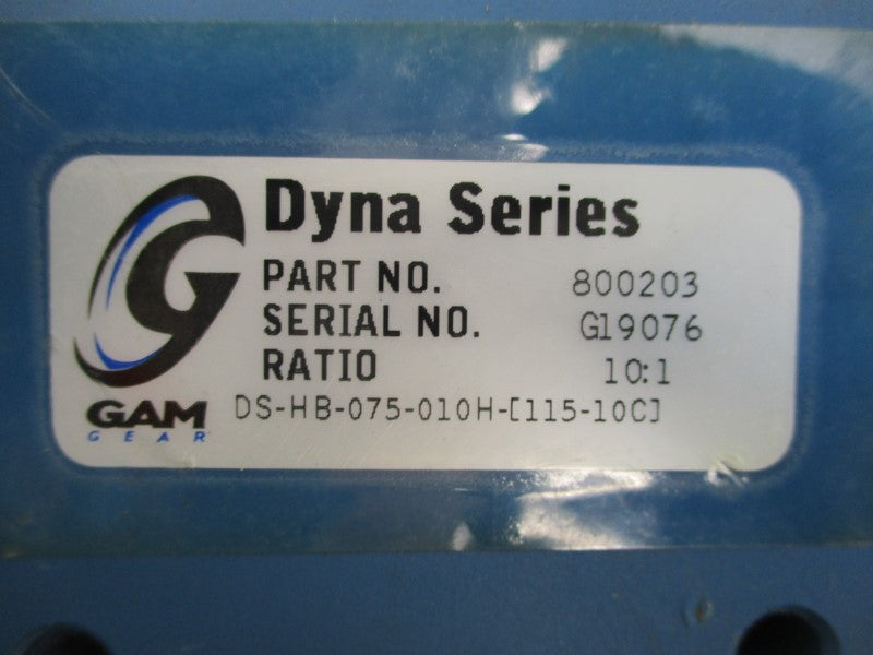 GAM GEAR DS-HB-075-010H 800203 NSNP