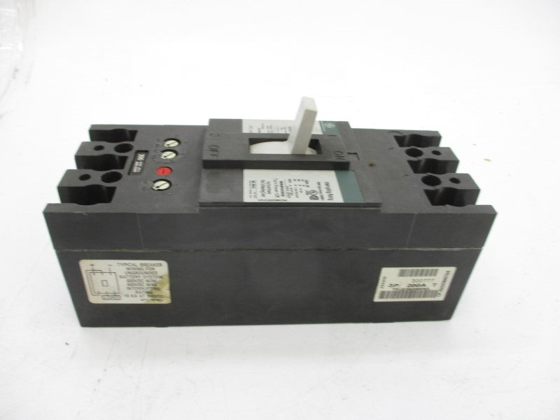 GENERAL ELECTRIC TFJ236200WL 500VDC 200A NSNP