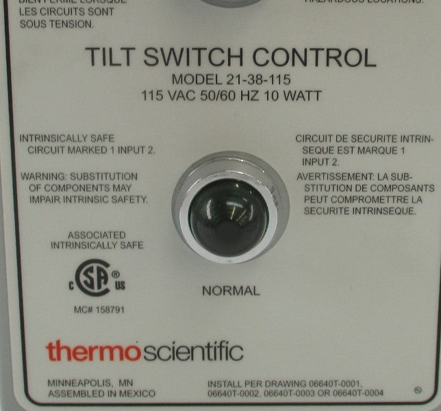 THERMO SCIENTIFIC 21-38-115 115VAC NSNP