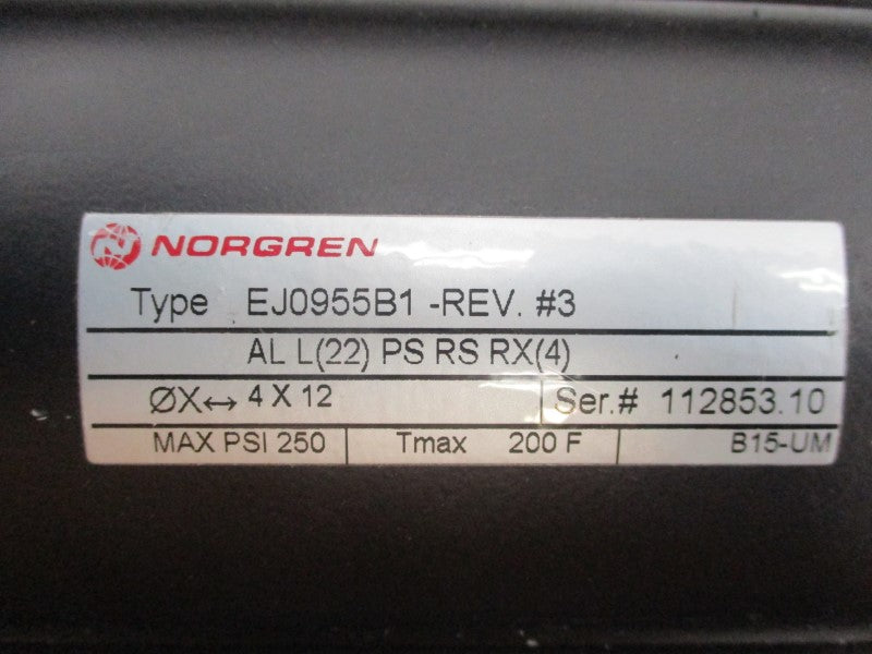 NORGREN EJ0955B1 250PSI NSNP