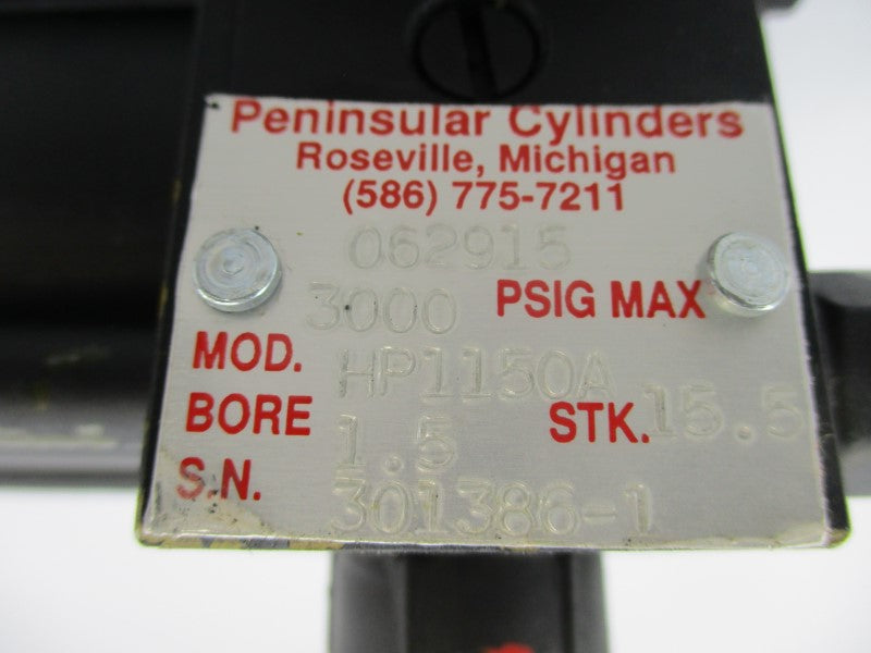 PENINSULAR CYLINDERS HP1150A 3000PSI UNMP
