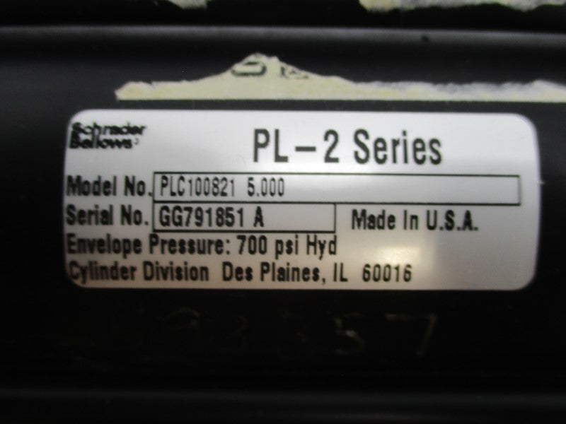 SCHRADER BELLOWS PLC10008215.000 700PSI NSNP