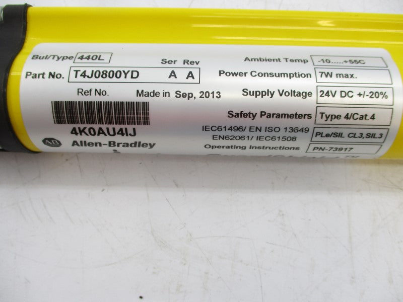 ALLEN BRADLEY 440L-T4J0800YD SER. A 24VDC NSNP