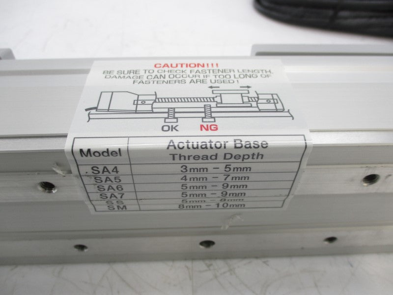 IAI RCP2-SA7C-I-56P-16-600-P1-X15-W-SP 24VDC NSNP
