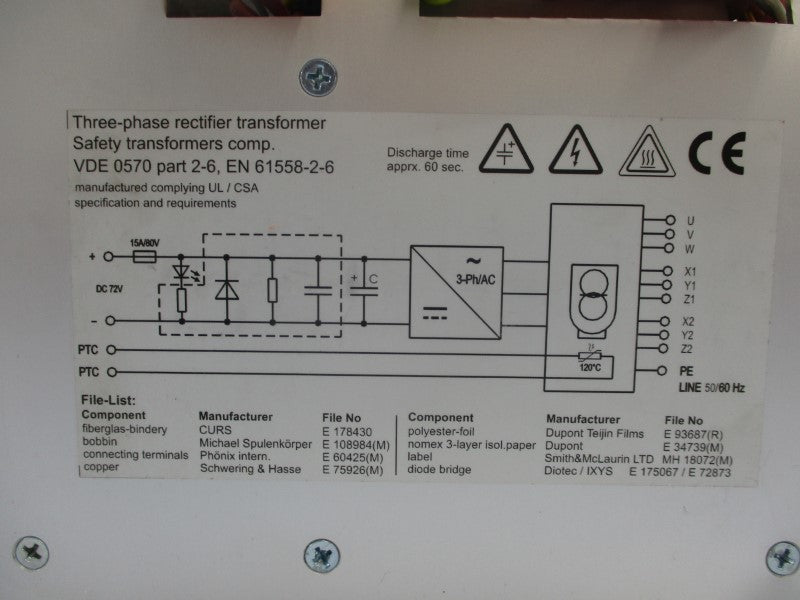 LINMOT T01-72/420 0150-1869 230/480V 3.15A NSMP