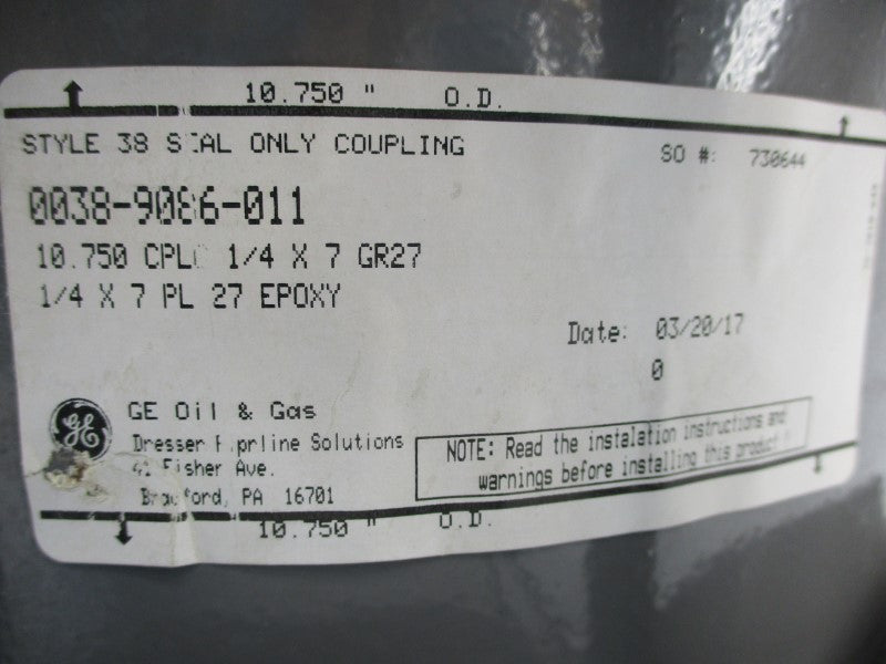 GENERAL ELECTRIC 0038-9086-011 NSNP