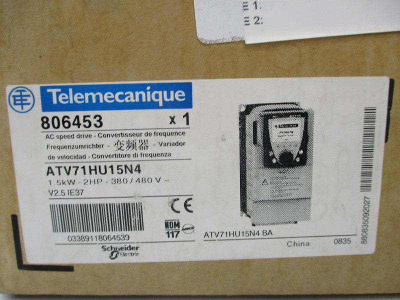 TELEMECANIQUE ATV71HU15N4 380/480V 5.8A NSMP
