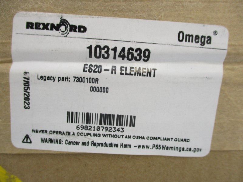 REXNORD ES20-R 10314639 NSFS