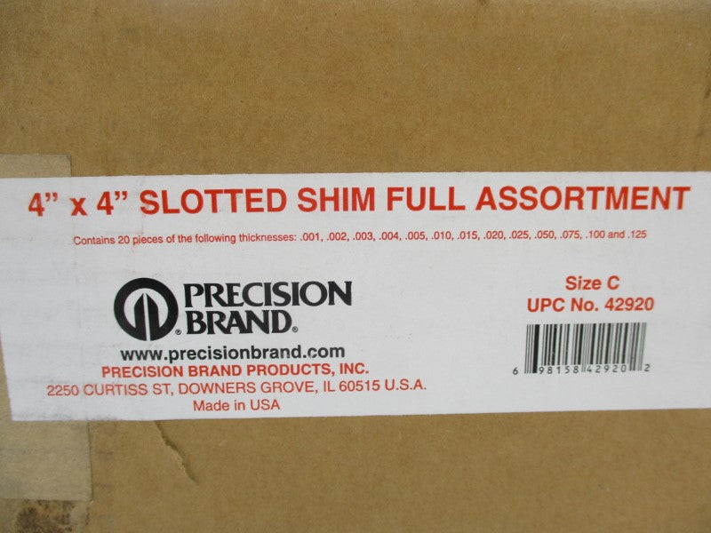 PRECISION BRAND 42920 4"X4" NSFS