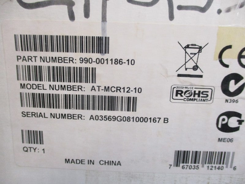 ALLIED TELESYN AT-MCR12-10 240VAC 3.0A NSMP