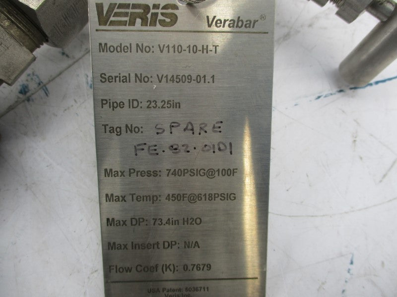 VERIS V110-10-H-T 740PSI NSNP