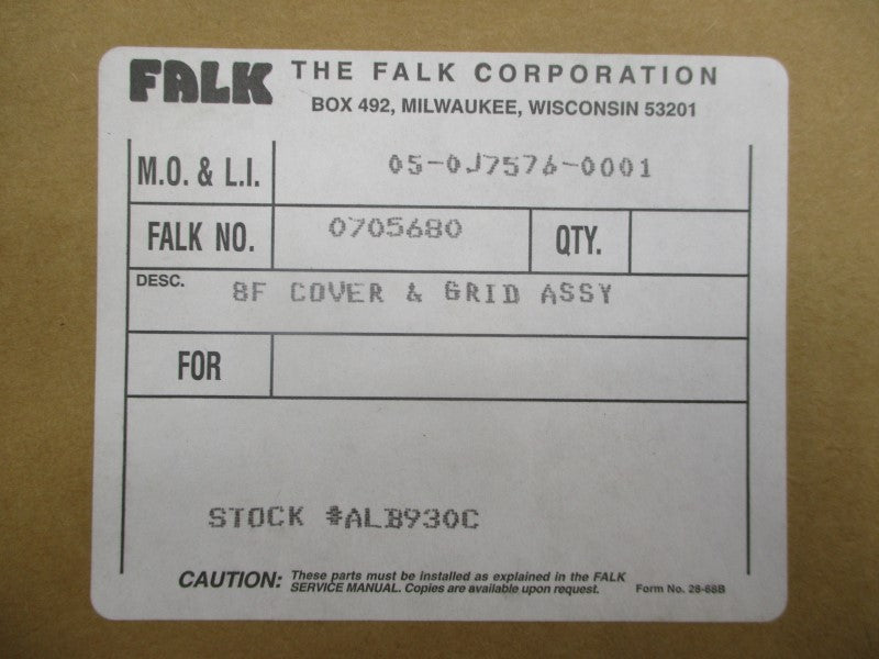 FALK 0705680 NSMP