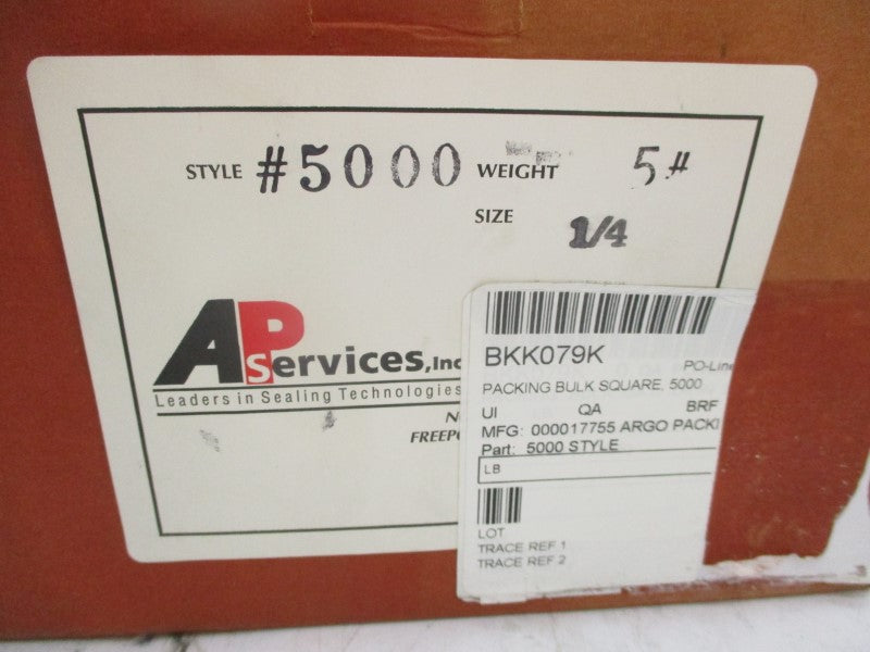 AP SEVICES 5000 1/4" NSMP