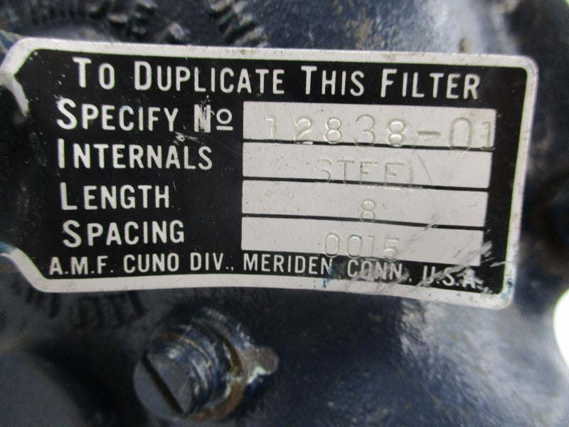 AMF CUNO 12838-01 125PSI NSNP
