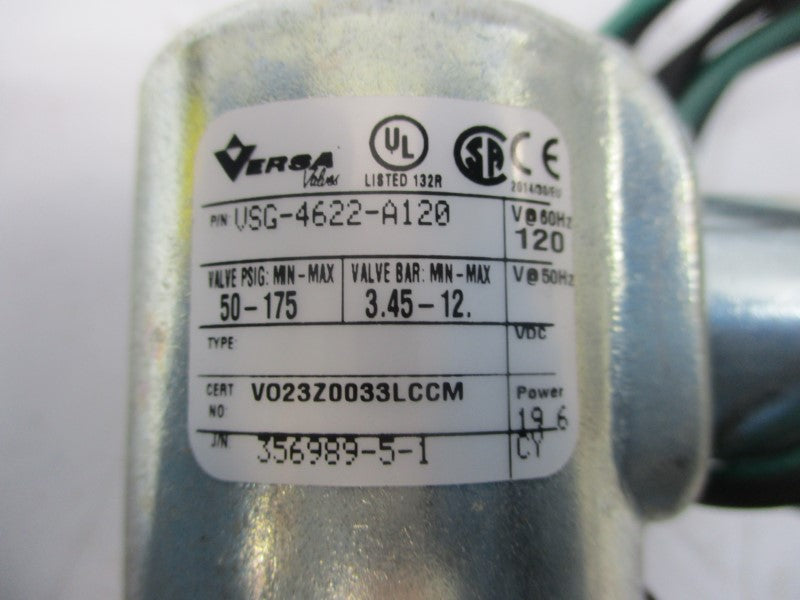 VERSA VSG-4622-A120 120V 50-175PSI NSNP