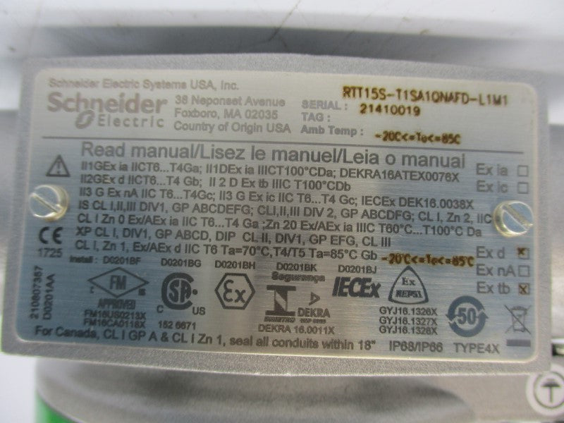 SCHNEIDER ELECTRIC RTT15S-T1SA1QNAFD-L1M1 1/2" NSMP