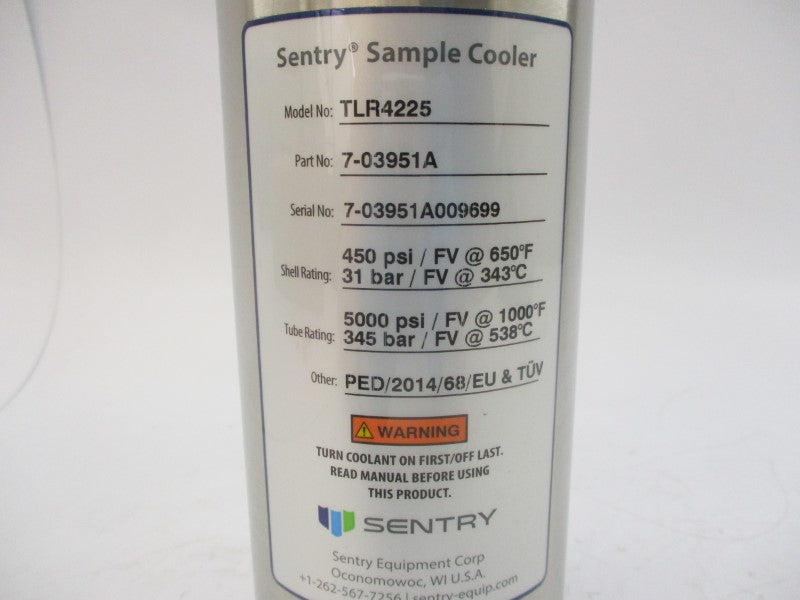 SENTRY 7-03951A TLR4225 5000PSI 1000'F NSMP