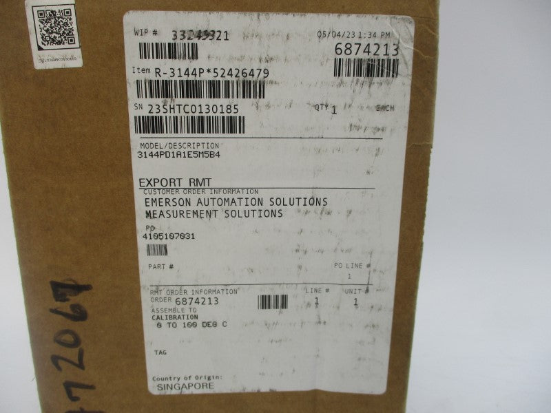 ROSEMOUNT 3144PD1A1E5M5B4 12.0-42.4VDC NSMP