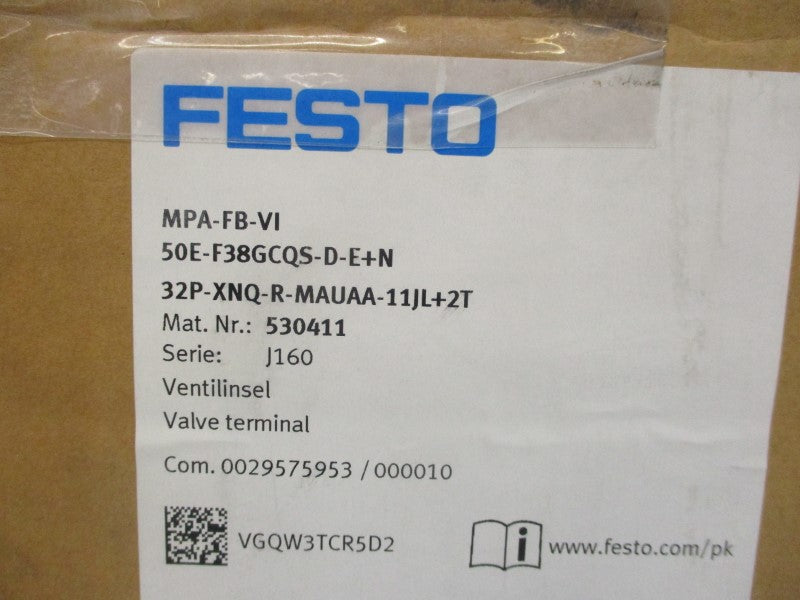 FESTO MPA-FB-VI-50E-F38GCQS-D-E+N 530411 NSMP