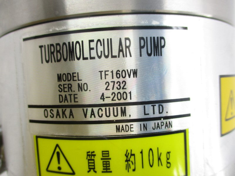 OSAKA VACUUM TF160VW UNMP
