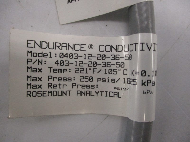 ROSEMOUNT 403-12-20-36-50 250PSI REV G 1-1/2" NSMP