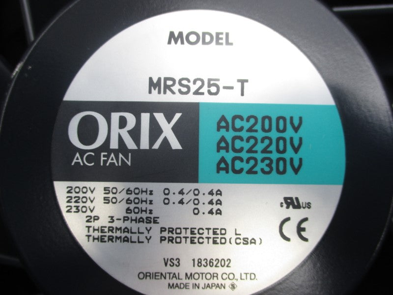 ORIX MRS25-T 200/230V 0.4A NSNP