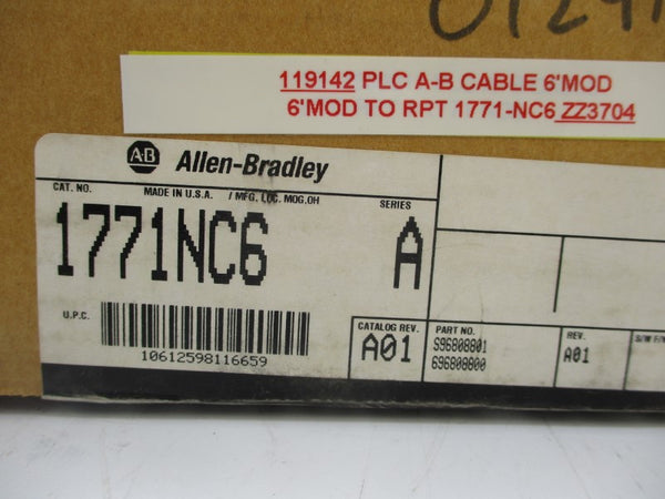 ALLEN BRADLEY 1771NC6 SER. A REV. A01 DATE: 1997 NSFS