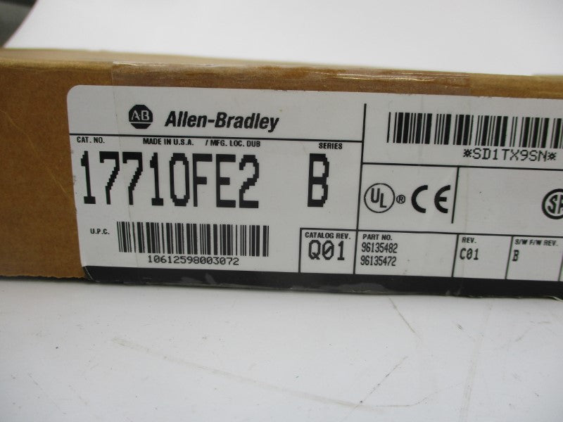 ALLEN BRADLEY 1771-OFE2 SER. B F/W B REV. Q01 5VDC 1.4A NSMP