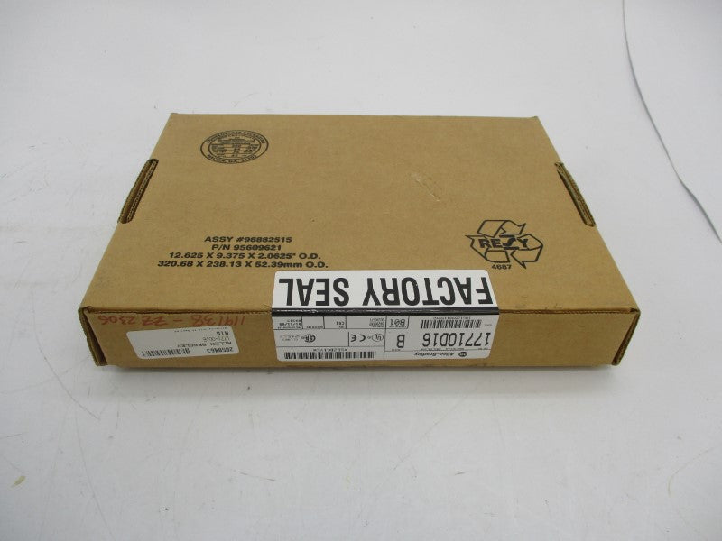 ALLEN BRADLEY 1771OD16 SER. B REV. B01 DATE: 2000 NSFS