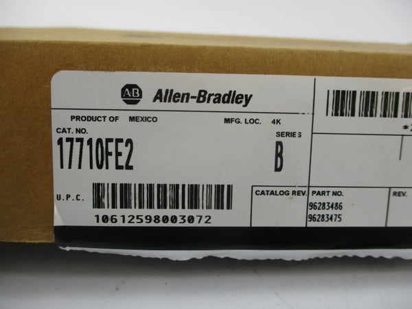 ALLEN BRADLEY 1771-OFE2 SER. B F/W B REV. V01 5VDC 1.4A NSMP