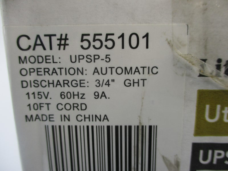 LITTLE GIANT UPSP-5 555101 115V 9A NSMP
