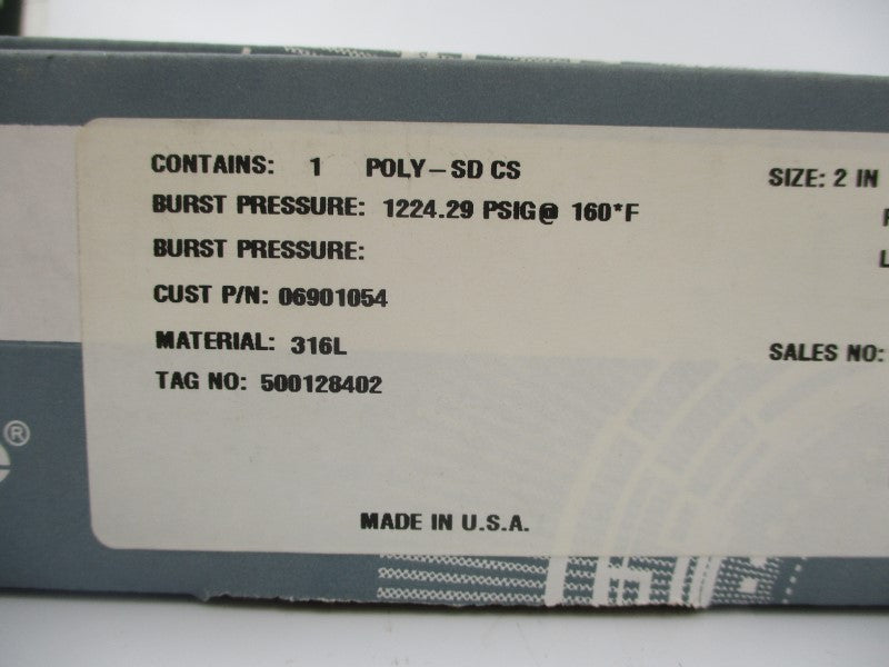 FIKE POLY-SDCS 1224.29PSI 2"NSMP