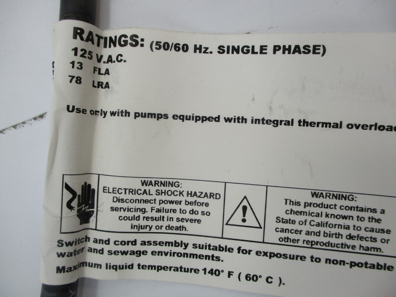 BARNES 125151-15 125VAC NSMP