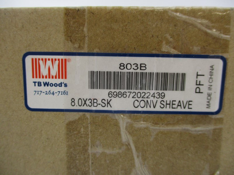 TB WOOD'S 803B 8.0X3B-SK NSMP