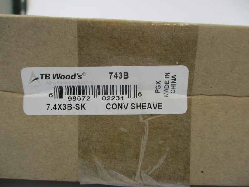TB WOOD'S 743B 7.4X3B-SK NSMP