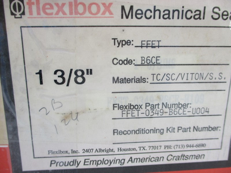 FLEXIBOX FFET0349-B6CE-U004 1 3/8" NSMP