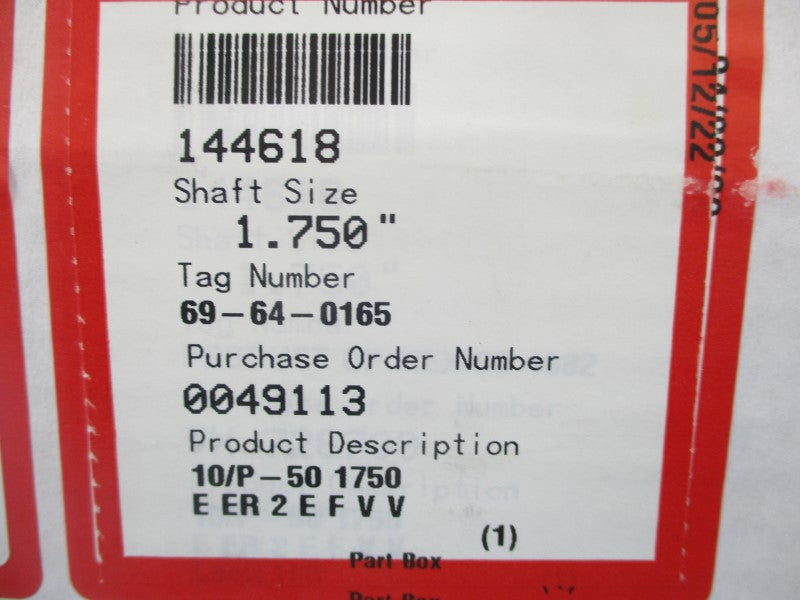 FLOWSERVE 144618 1.750" NSMP