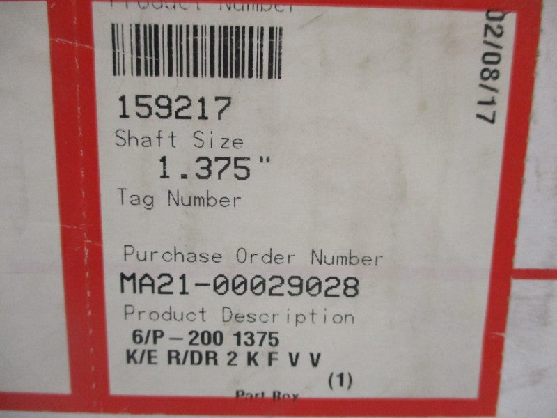 FLOWSERVE 159217 1.375" NSMP