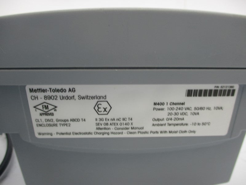 METTLER-TOLEDO M400 100-240VAC UNMP