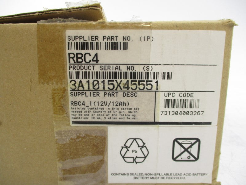 APC RBC4 12V NSMP