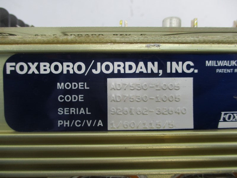 FOXBORO AD7530-1005 115V 5A NSNP