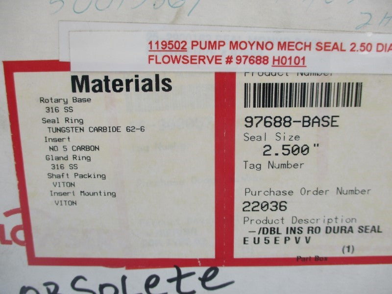 FLOWSERVE 97688-BASE 2.500" NSMP