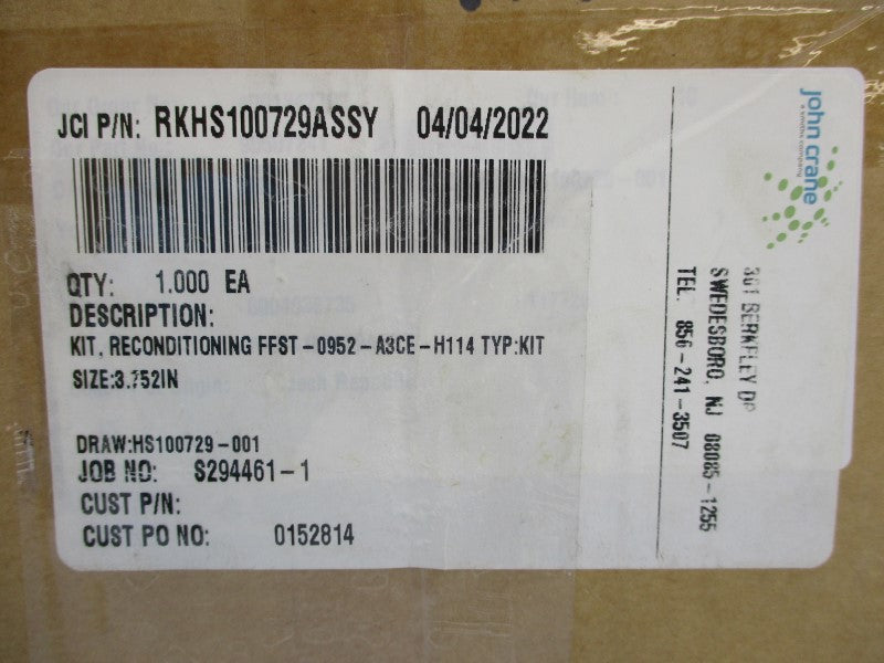 JOHN CRANE RKHS100729ASSY NSMP