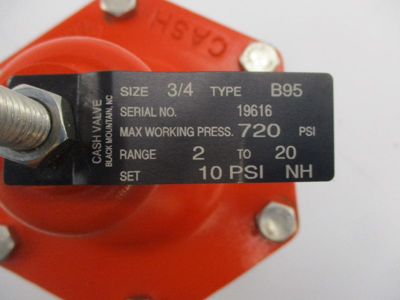 CASH VALVE B95 720PSI 3/4" NSNP