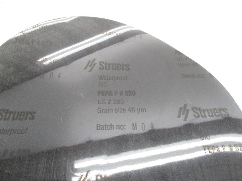 STRUERS 320 40400224 (PKG OF 100) NSMP