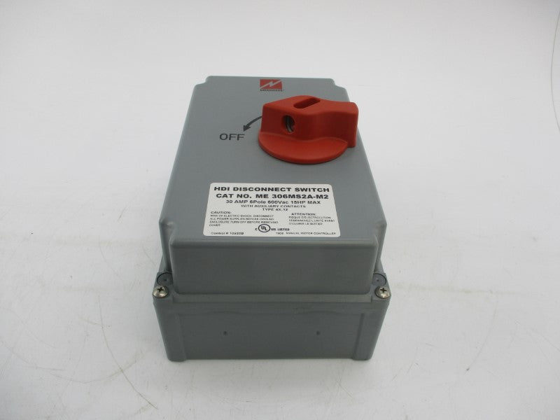 MENNEKES ME 306MS2A-M2 600VAC 30A NSNP