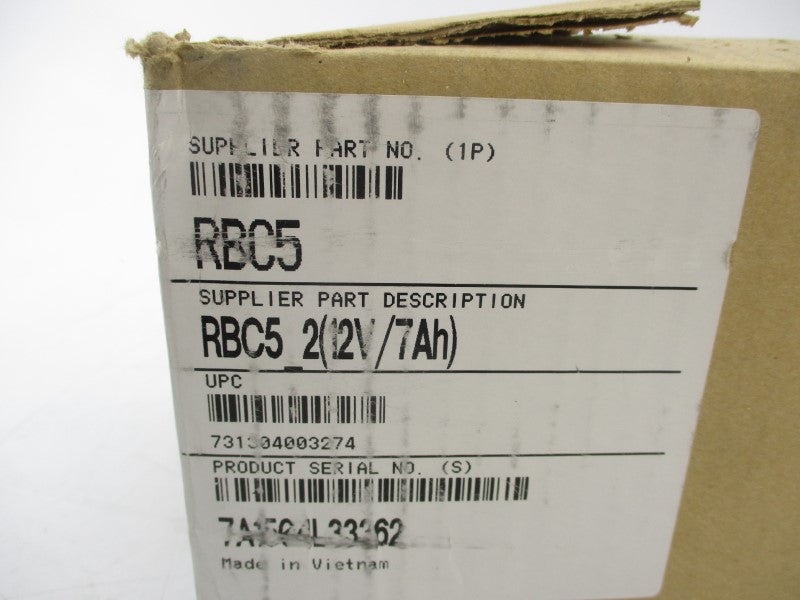 APC RBC5 12V NSMP
