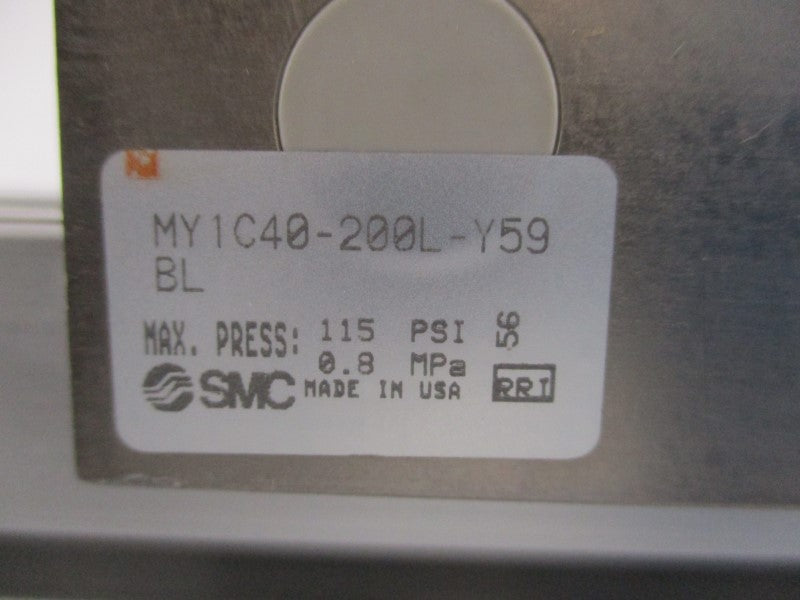 SMC MY1C40-200L-Y59 115PSI NSNP