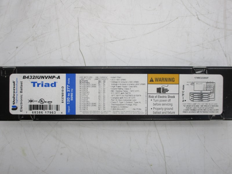 TRIAD B432IUNVHP-A 120-277V (QTY OF 10) NSMP